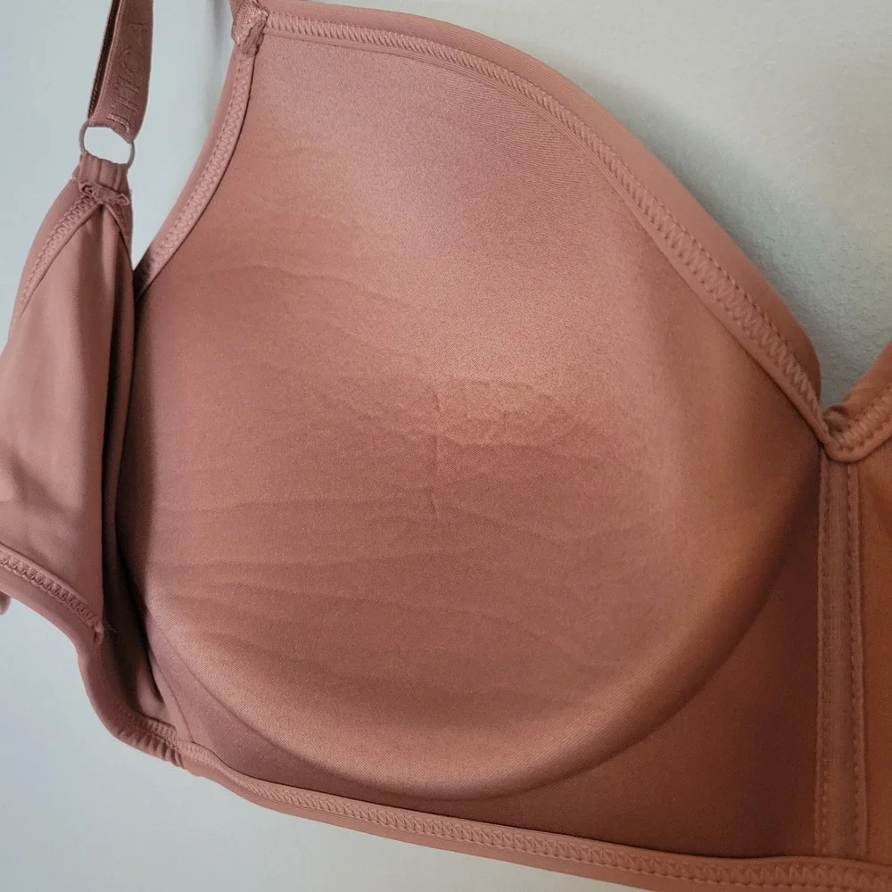 NAUTICA Intimates Size 40DD Pink Rose Lightly Lined‎ Coverage NO Underwire Bra - Picture 11 of 16